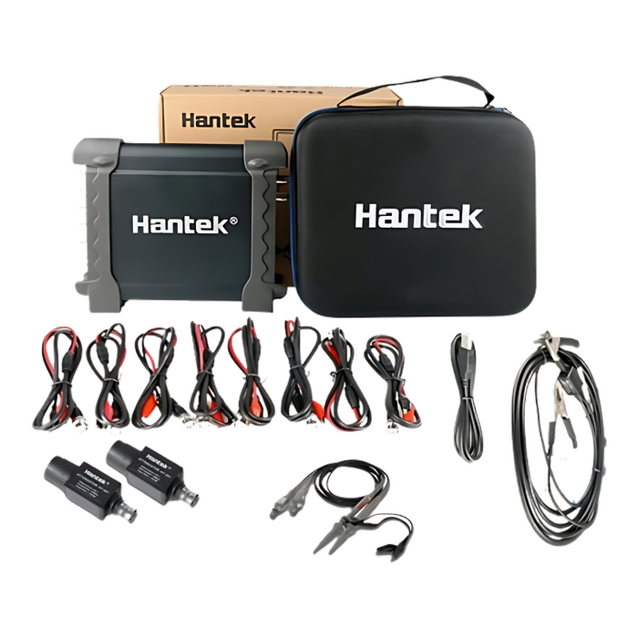 Pack - Osciloscopio Hantek 1008C con Atenuadores y Amperímetros