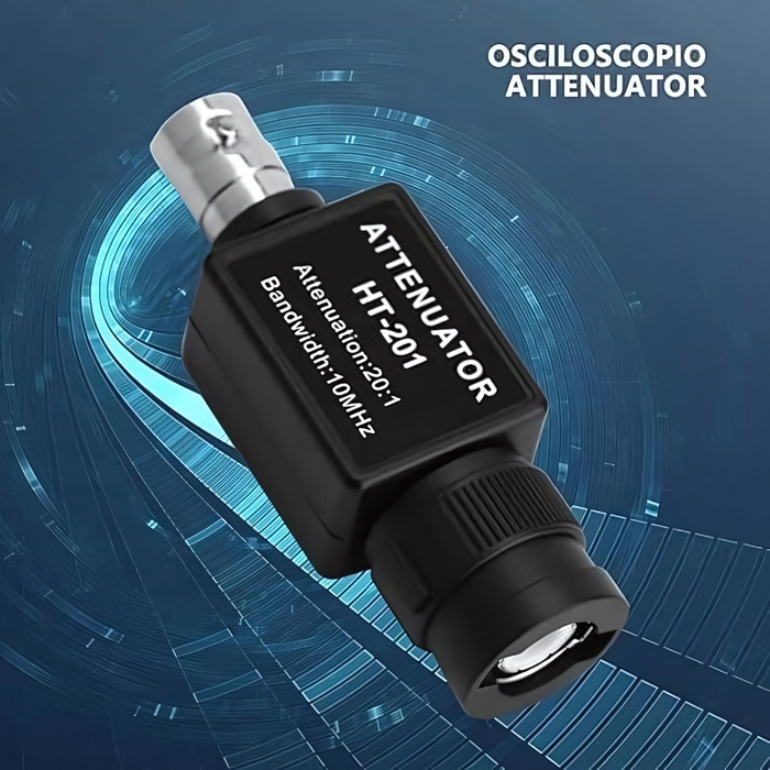 Atenuador Pasivo Hantek HT201 - 300V, 20:1 para Osciloscopios