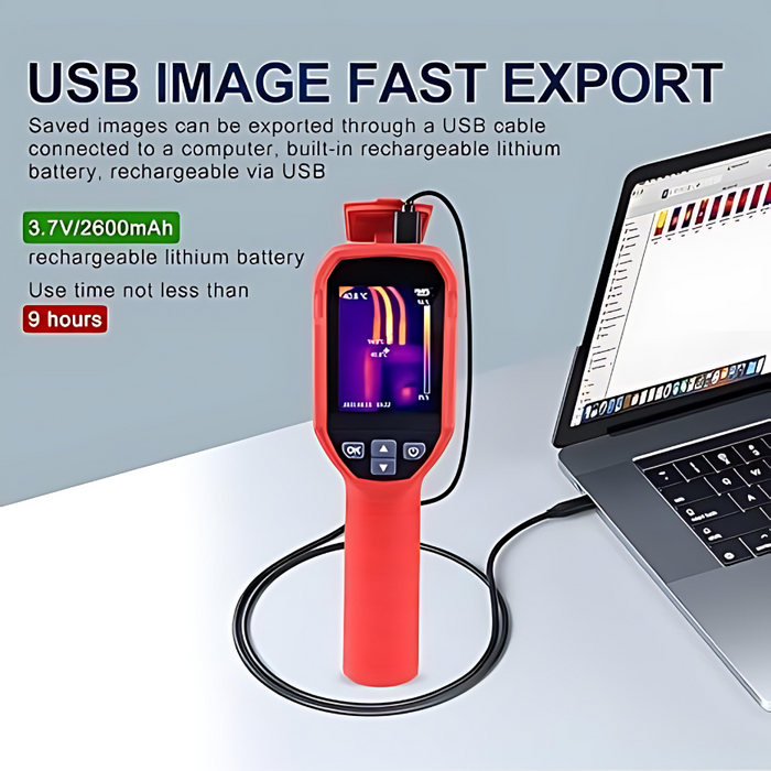 Cámara Termográfica UNI-T UTi120S IP54 Recargable Original